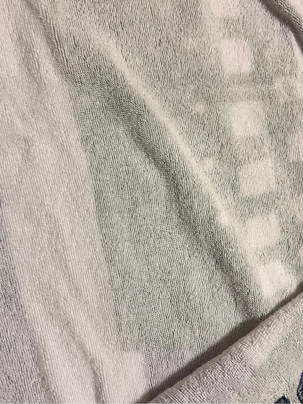 Pottery Barn Kids Hooded Towel Blue & White Stripe 100% Cotton Boat Boden